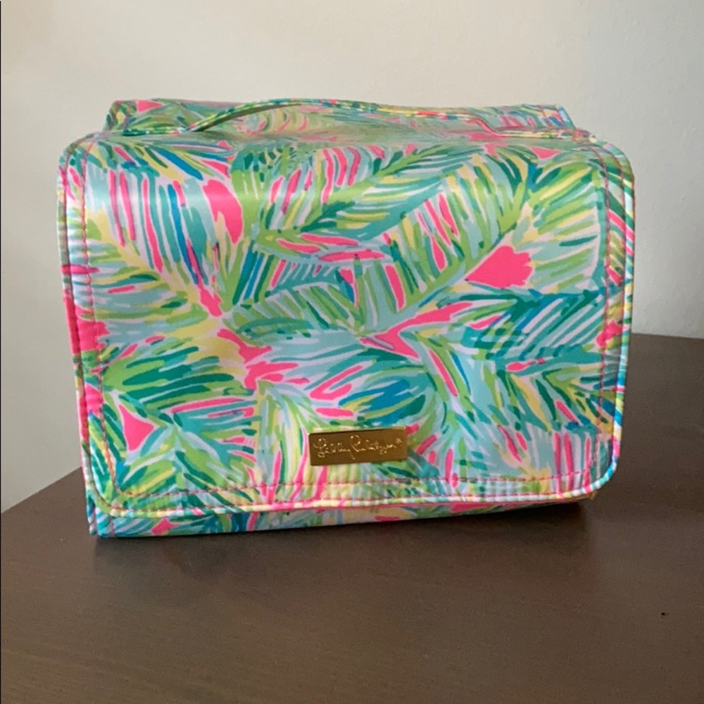 Lilly Pulitzer Travel Hanging Cube Cosmetic Case
